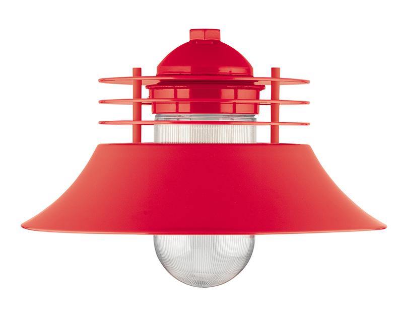1 Lamp 100w Incandescent, Ana Reflector, Elongated Prismatic Globe